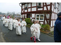 Feier der 1. Heiligen Kommunion in Sankt Crescentius (Foto: Karl-Franz Thiede)